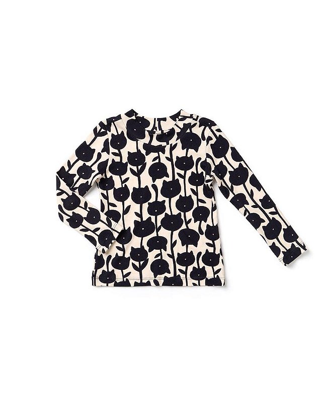 Camiseta Suedine Pé De Gato M/l