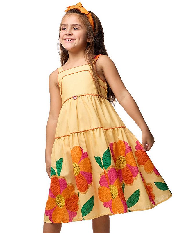 Vestido Carinho Kids