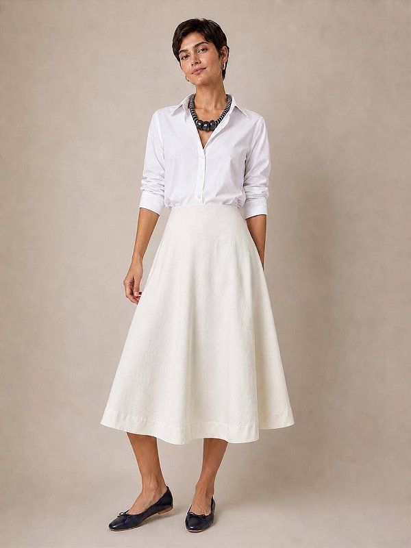 Camisa Básica Cambraia M/l