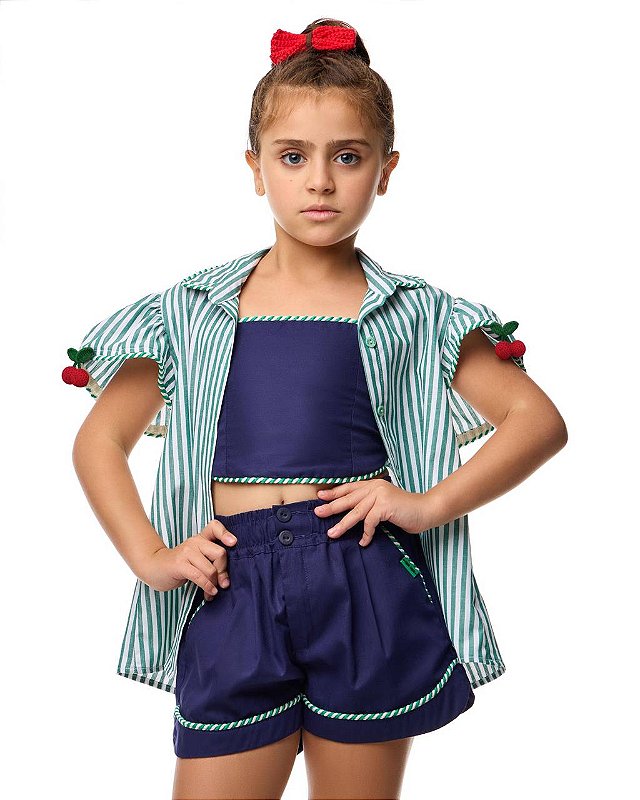 Kit 3 Peças Navy Teen