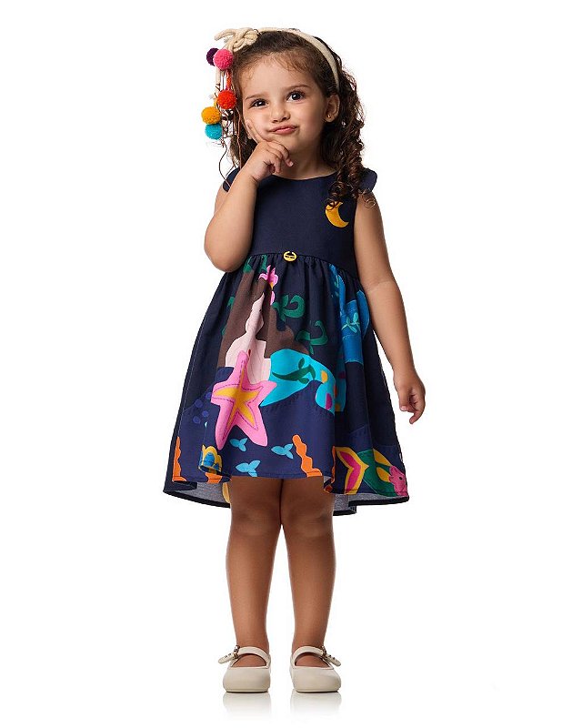 Vestido Canto Da Sereia