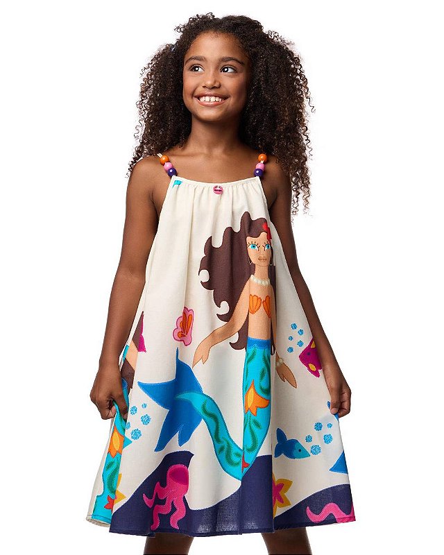 Vestido Rainha Do Mar