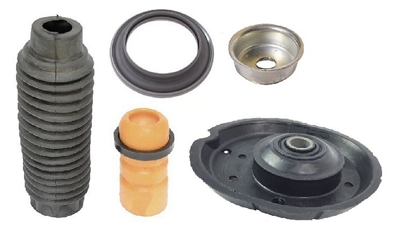 Kit Amortecedor Dianteiro Coxim Rolamento Batente Coifa Mobensani MB4242 Peugeot 208 Citroen C3 Aircross C4 Cactus