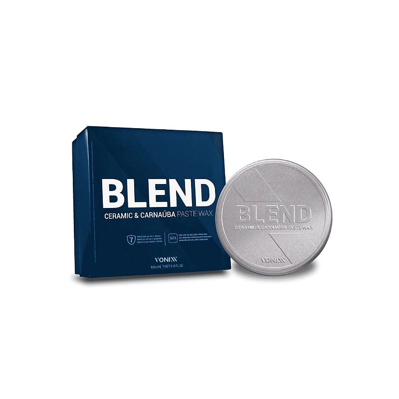 Cera Blend Paste Wax Vonixx 100ml - Zeno Autopeças - Loja online