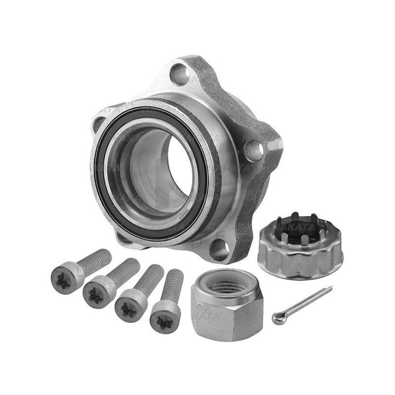 いぬ@ Mancal Cubo de Roda Dianteiro com Rolamento Ford Transit Nakata