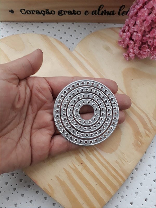 Circulo Molde Bolinhas