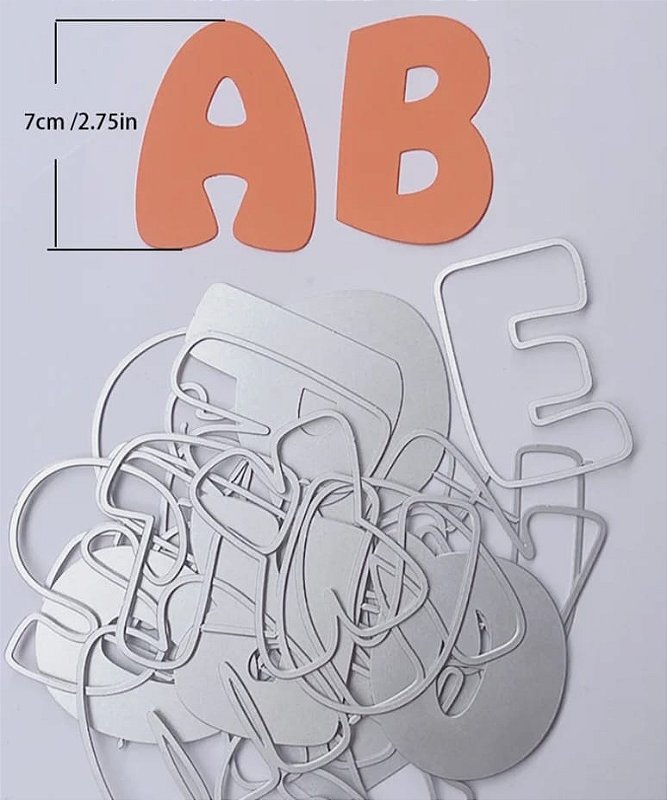 Alfabeto 7cm