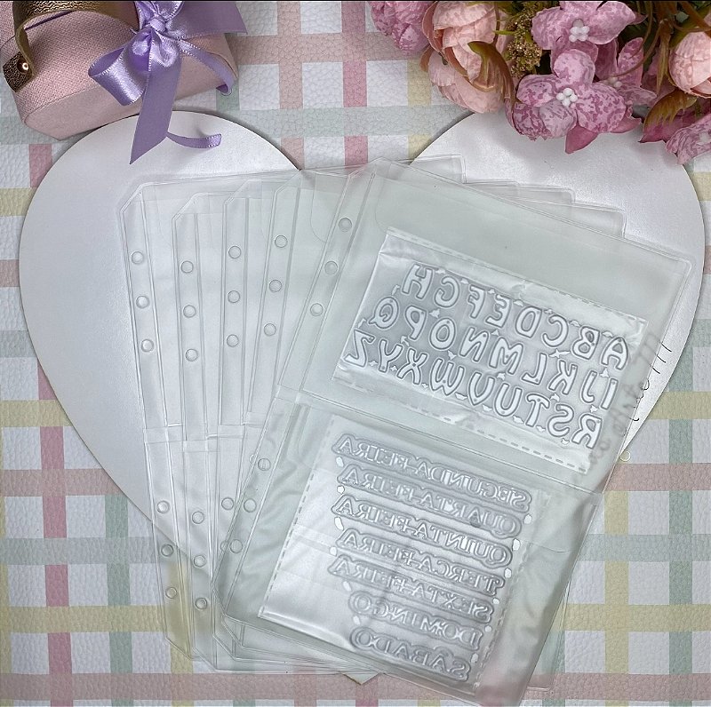 Paginas Avulsa Fichario A5 2divisórias