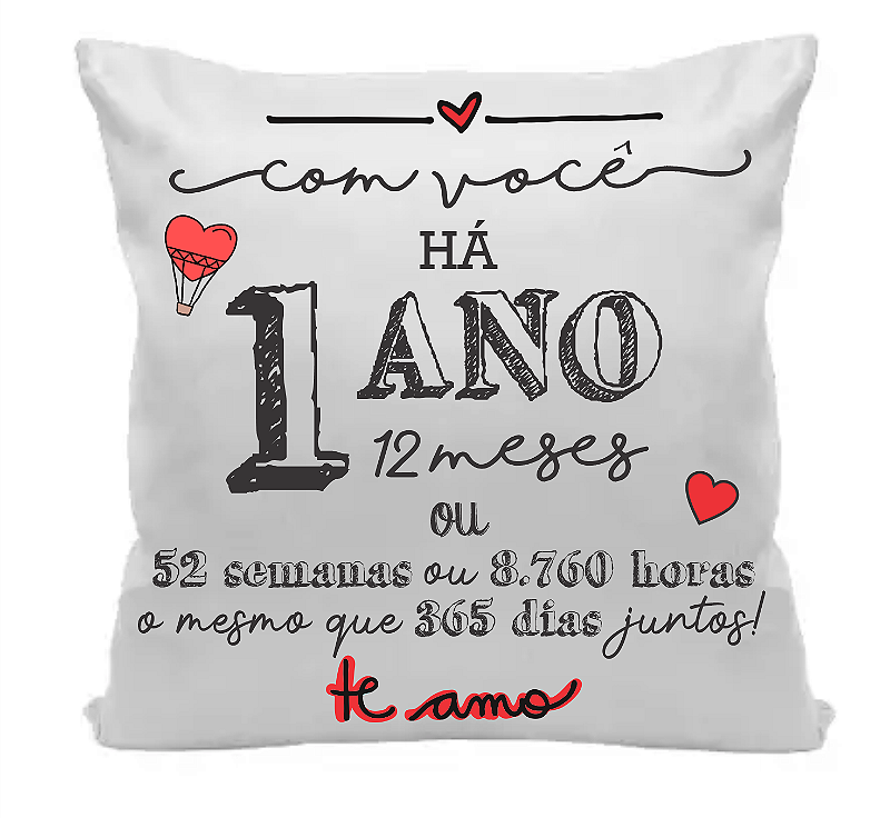 Presente Aniversário de Relacionamento (Namoro/Noivado/Casamento)