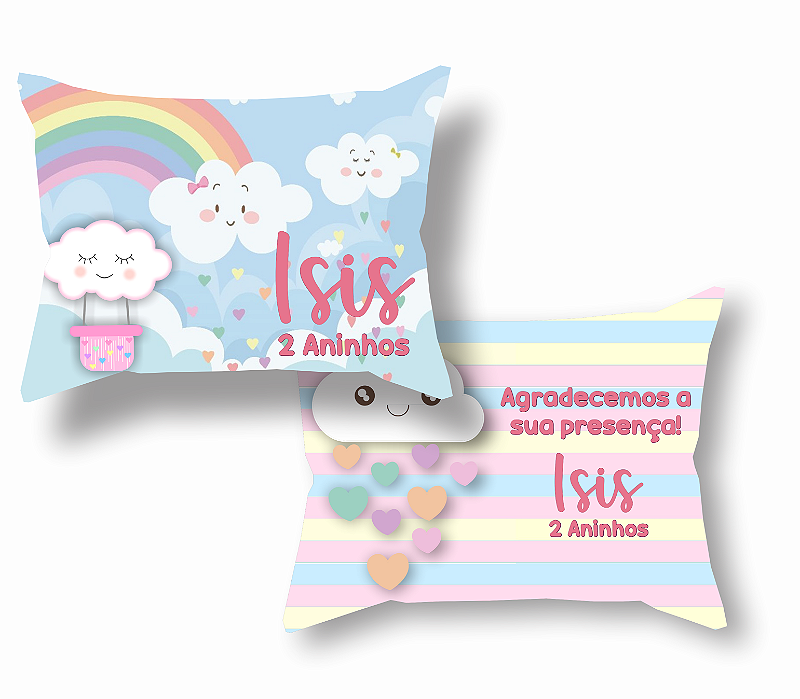 Almofada Personalizada Lembrancinha Chuva de Benção