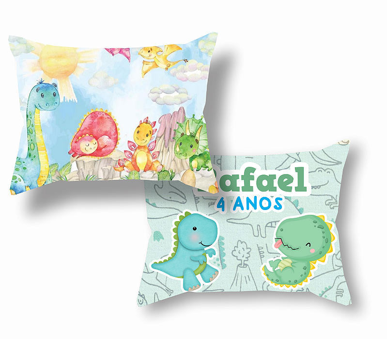 Almofada Personalizada Lembrancinha Dinossauro Baby