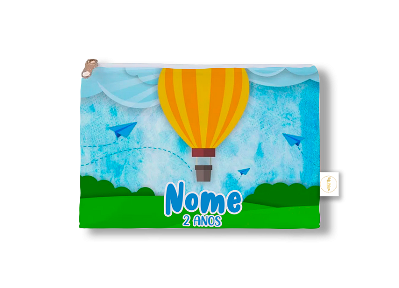 Necessarie Envelope Média Balão Azul