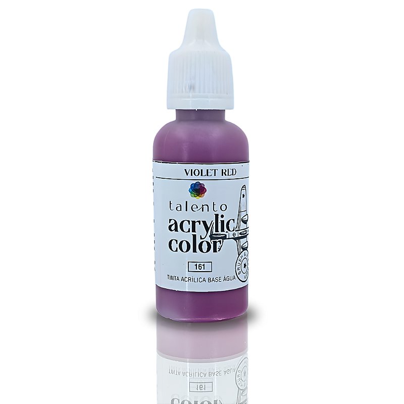 ACRYLIC COLOR 161 VIOLET RED 20ML UND - TalentoArtes