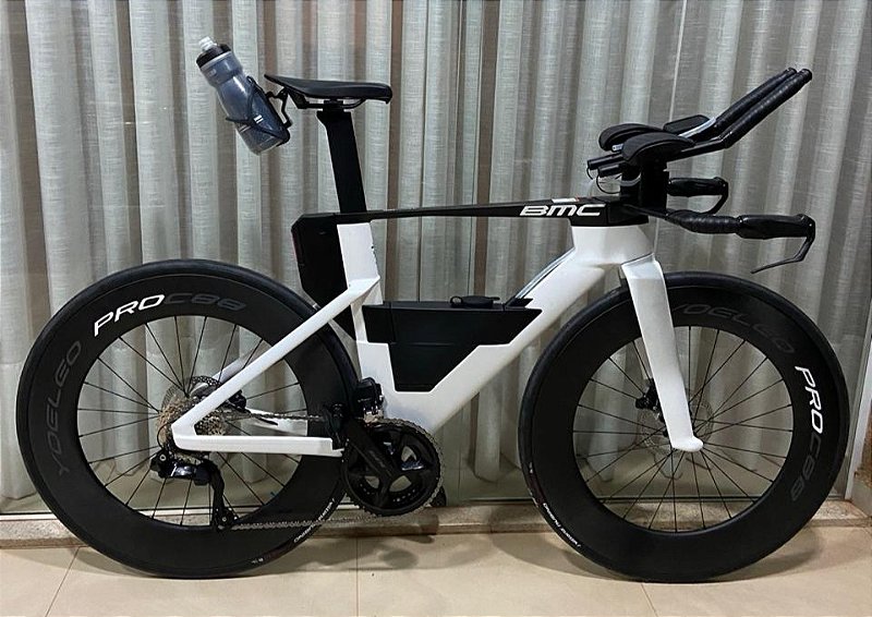 BICICLETA DE TRIATHLON BMC SPEEDMACHINE DISC BRANCA - Triathlon