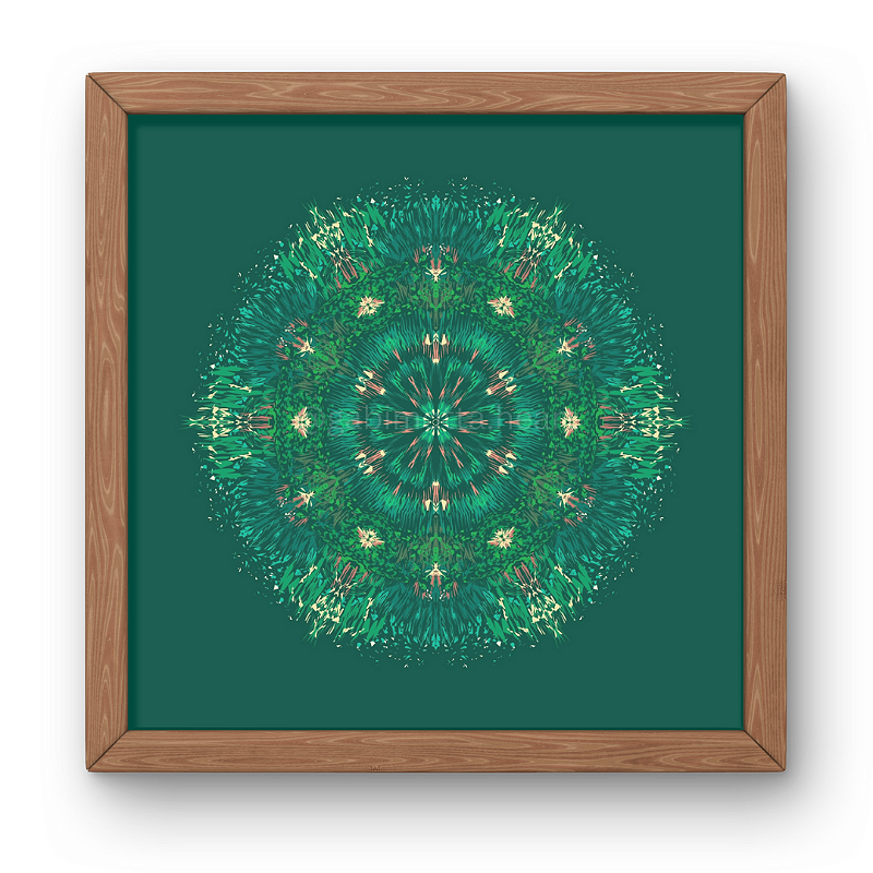 Mandala Floresta (20x20cm)