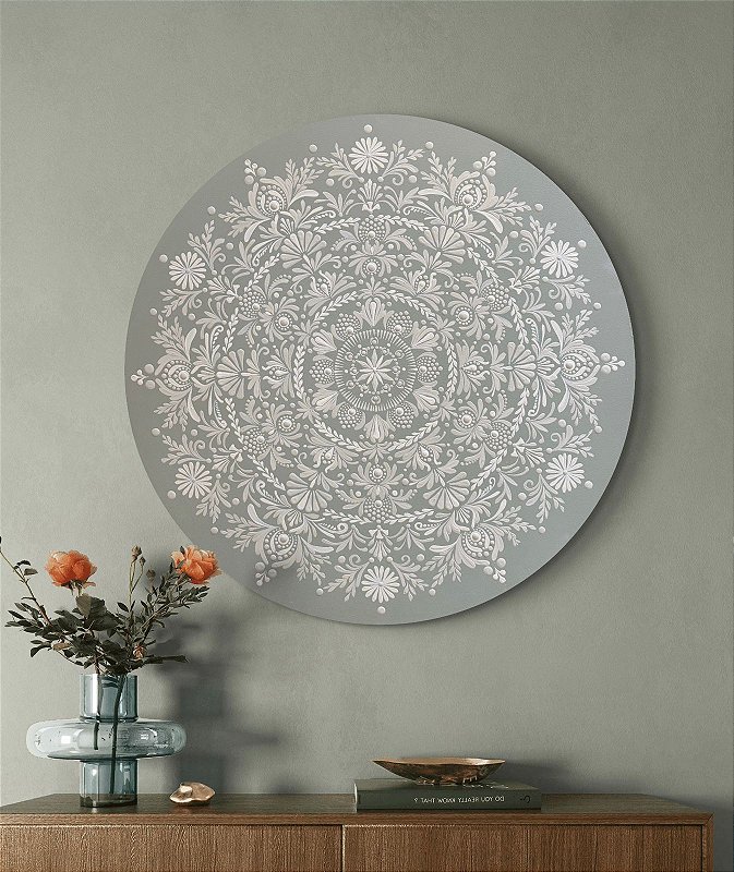 Mandala Silêncio, 50cm