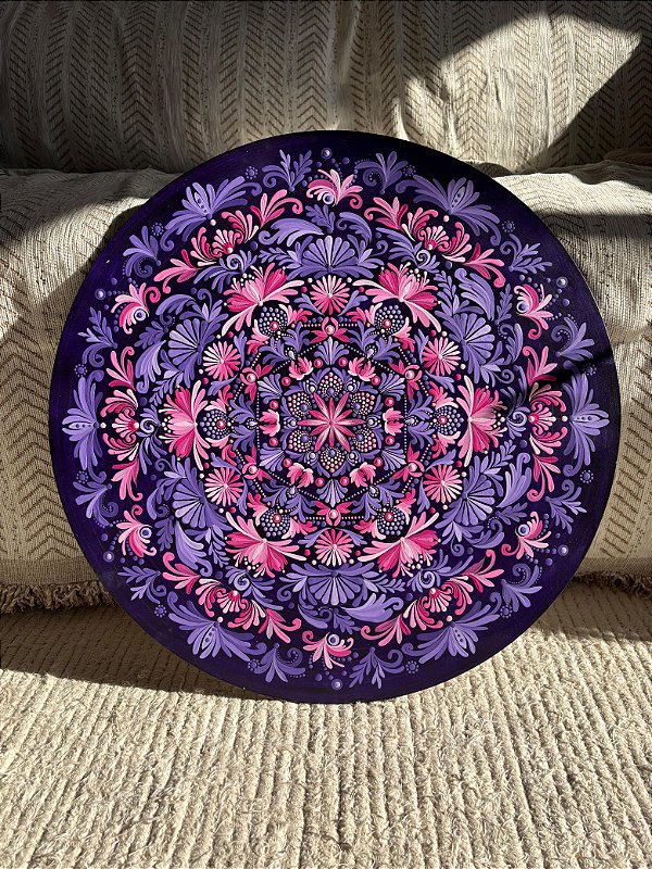 Mandala Transformação Amparada pelo Amor, 50cm