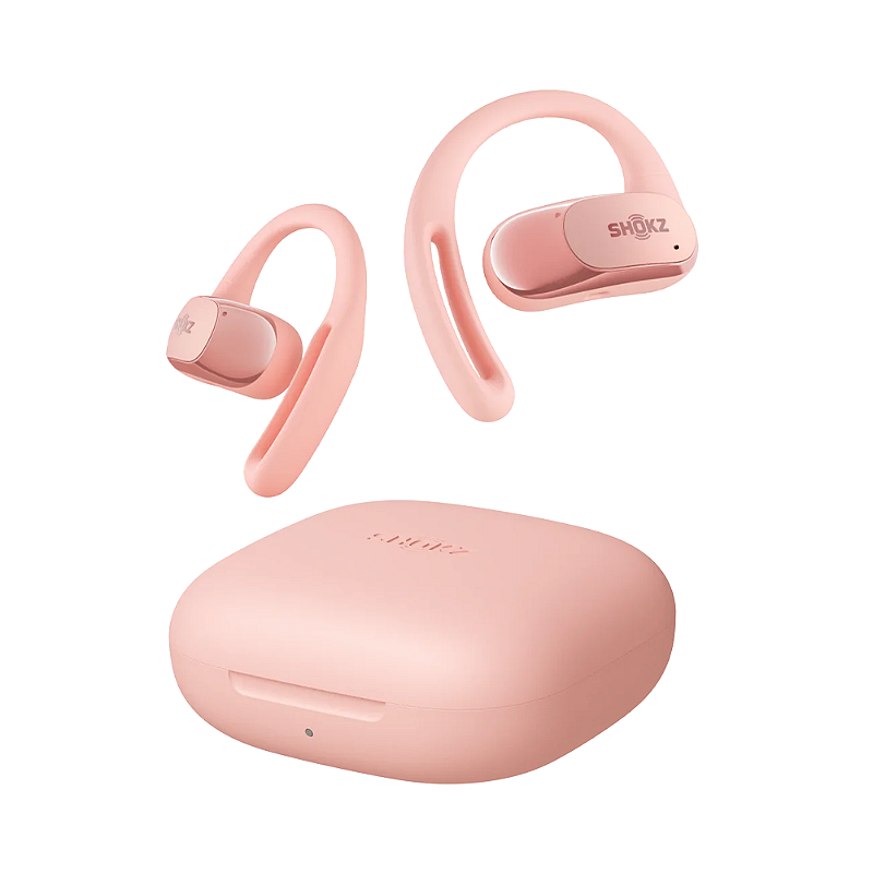Shokz OpenFit Air ピンク Fone de Condução Óssea Shokz OpenFit Air Rosa - Pro Setup - E-Commerce