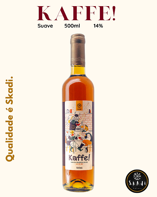 Hidromel Kaffe! - Suave - Skadi Hidromeis