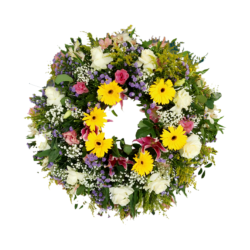 Coroa de Flores Canto dos Lírios
