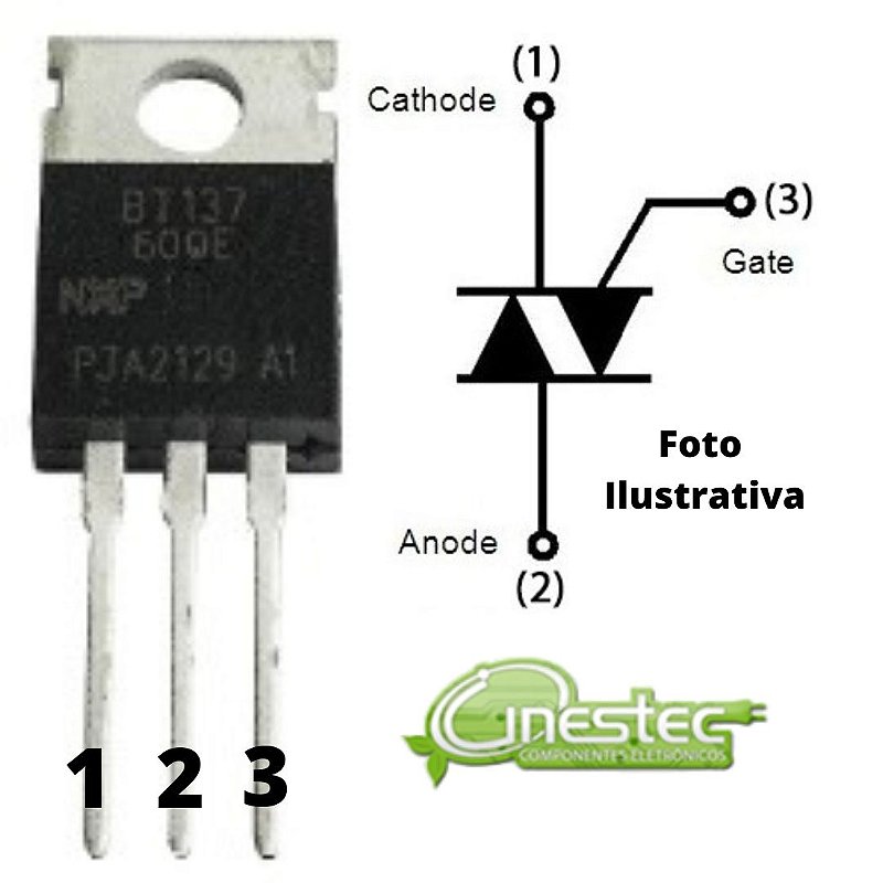 BT137-600E = TIC226M - Cinestec