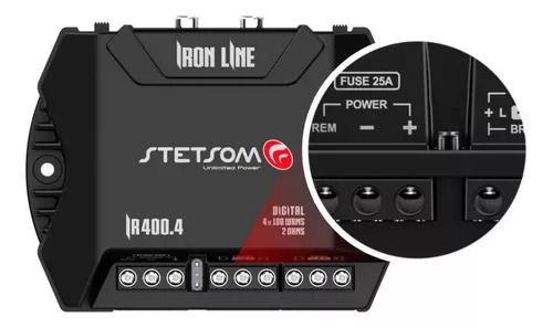 Módulo Amplificador Stetsom Iron Line Ir 400 .4 400w Rms 4 Usado 1001 2 9979fbca818387467745ac95589cf693