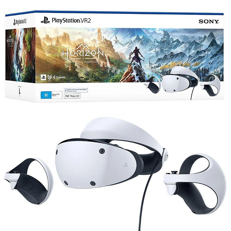 Sony Playstation VR2 - Óculos de Realidade Virtual - Edição Bundle