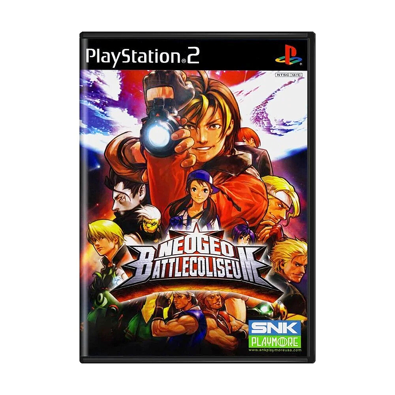 Neo Geo Battle Coliseum PS2 Original Lacrado (Americano) - www