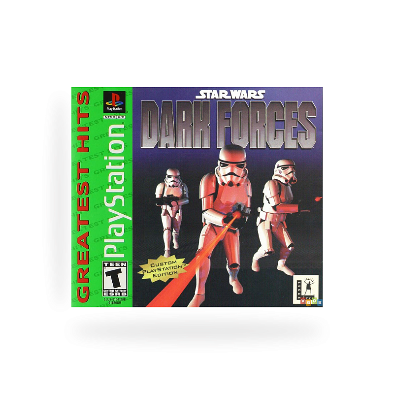 Star Wars Dark Forces Greatest Hits PS1 Original Lacrado www