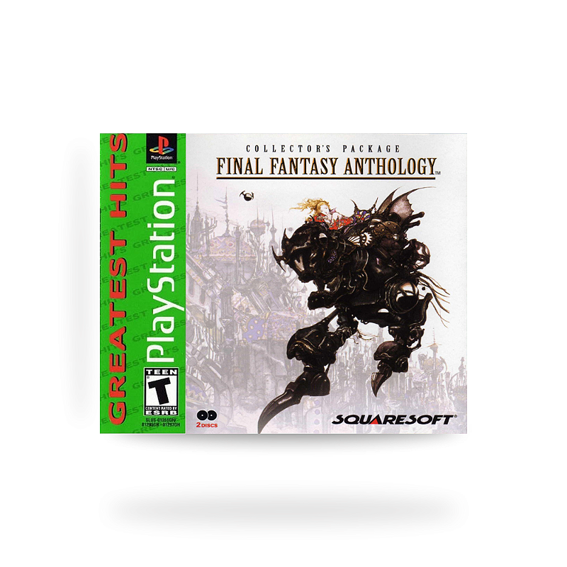 Final Fantasy Anthology GH PS1 Original Lacrado - www.maicongames Final Fantasy Anthology GH PS1 Original Lacrado - www.maicongames