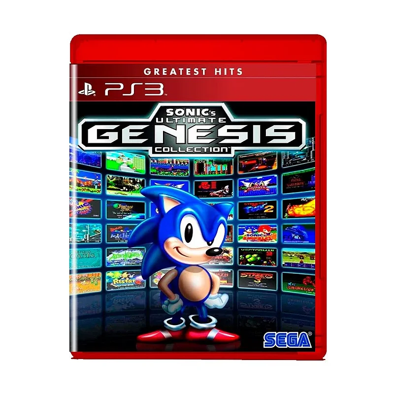 Sonic Ultimate Genesis Collection GH PS3 Mídia Física Lacrado
