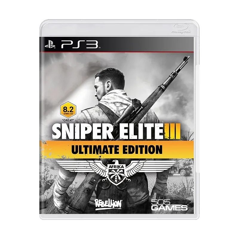 Sniper Elite 3 Ultimate Edition PS3 Original Mídia Física Lacrado