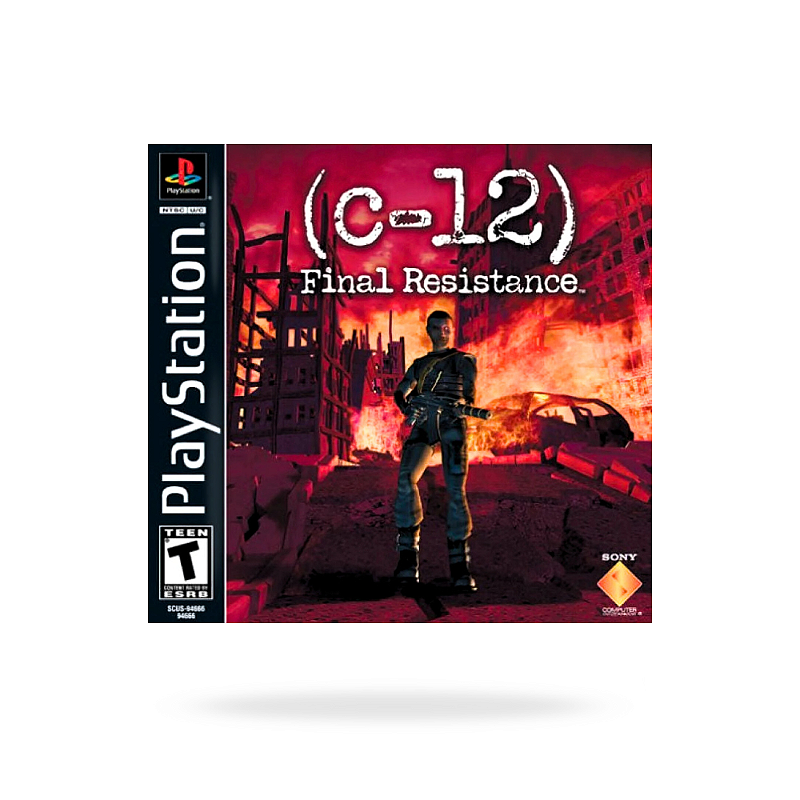 C-12 Final Resistance PS1 Original Lacrado - www.maicongames.com.br