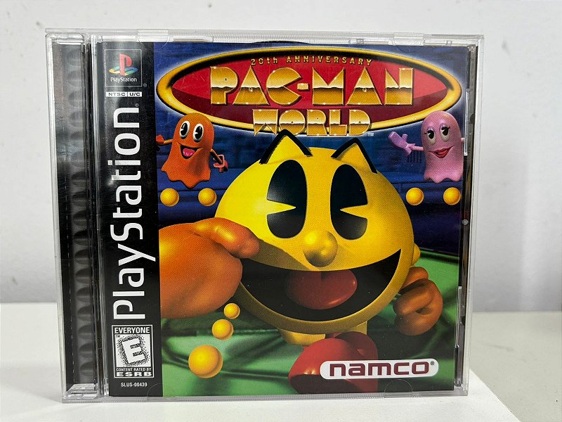 Pac-Man World PS1 Original Americano (Usado) - www.maicongames.com.br