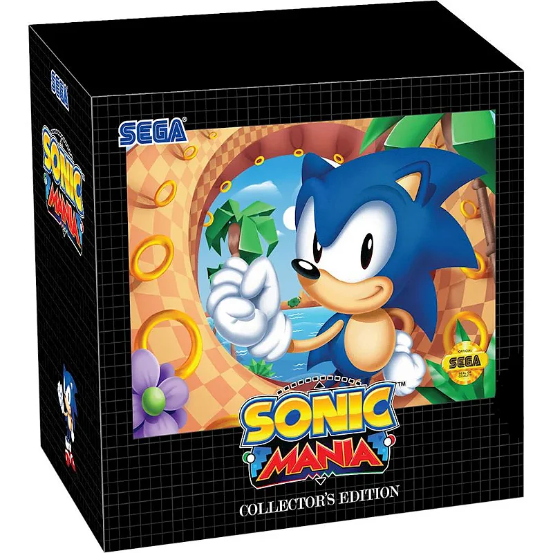 Sonic Mania Collector's Edition Xbox One Mídia Física Lacrado