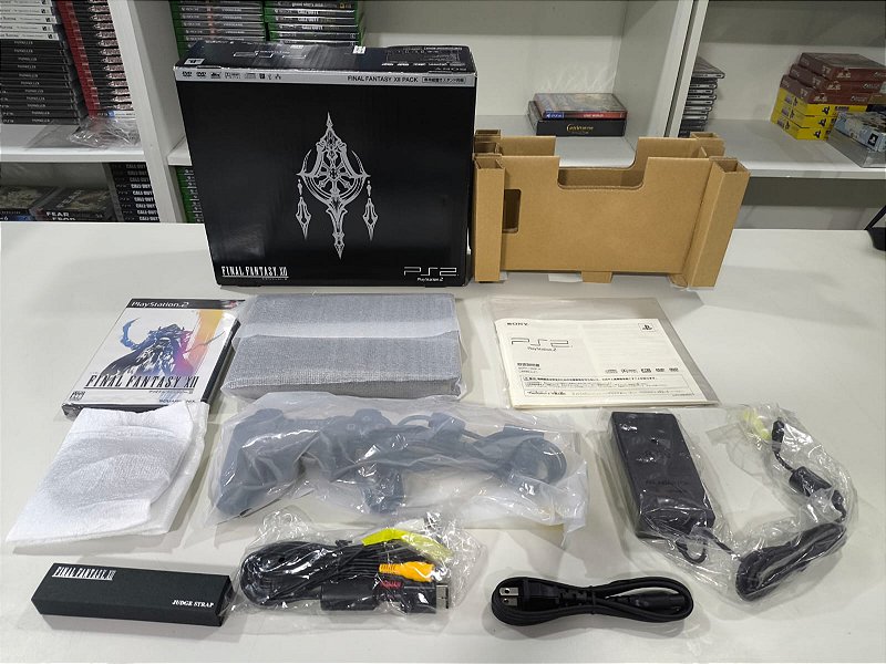 🎮 Console PS2 Final Fantasy XII Edition - JAP SCPH-75000 FF - En Boîte (pour Pièces)