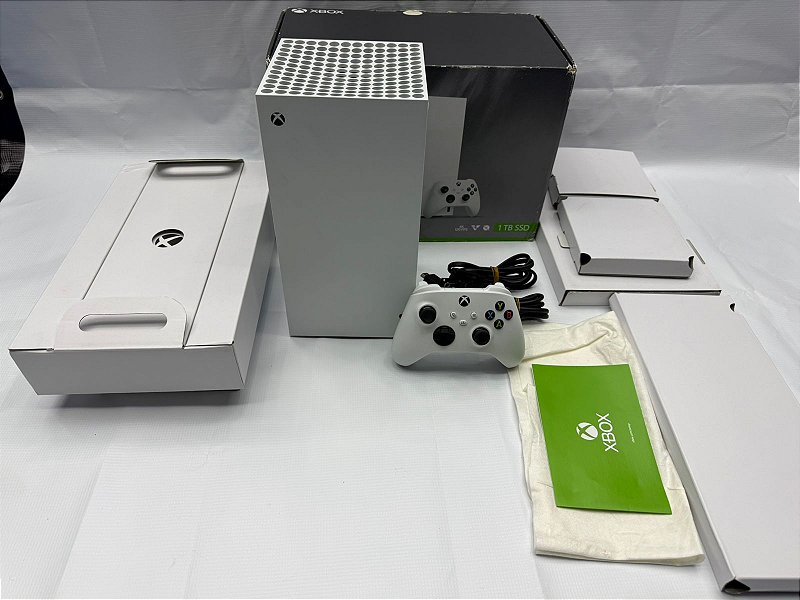 Console Microsoft Xbox Series X All Digital - Series X Branco
