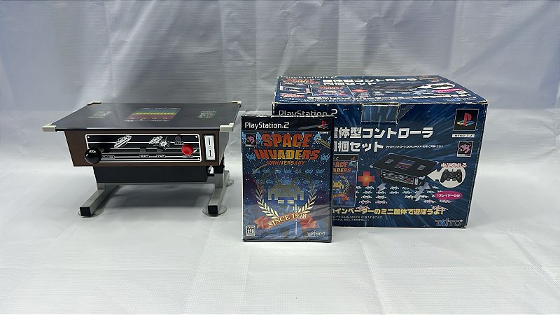 Sapace Invaders Anniversary Edition PS2 Novo - www.maicongames.com.br