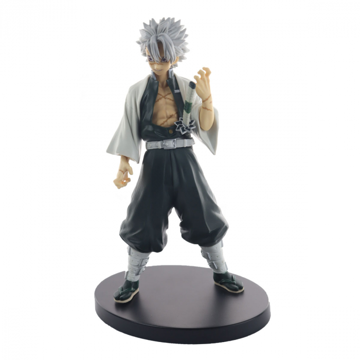 Statuetta Banpresto Sanemi Shinazugawa - Demon Slayer Vibration Stars Plus 11 Cm - Collezionismo Ufficiale
