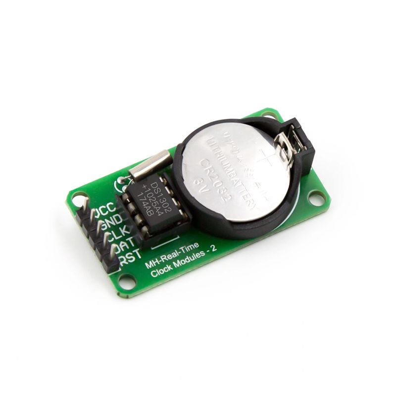 Módulo Real Time Clock RTC DS1302 | Baú da Eletrônica - Baú da ...