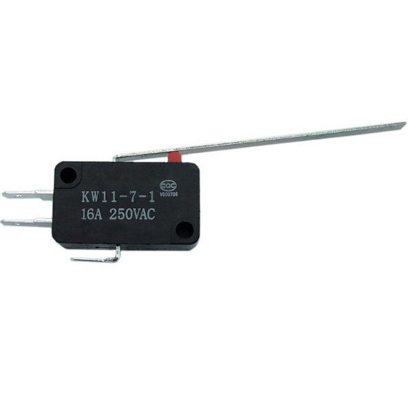 Chave Micro Switch KW11-7-1 Haste 60mm 3 Terminais | Baú da