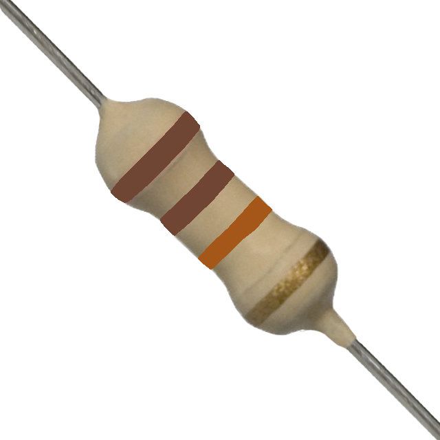 Resistor Color 11k Resistor 11K 5% (1/2W) - Confira Outros Modelos e Valores - Baú da ...