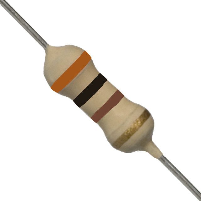 Resistor 300R 5% (1/2W) - Confira Outros Modelos e Valores - Baú da ...