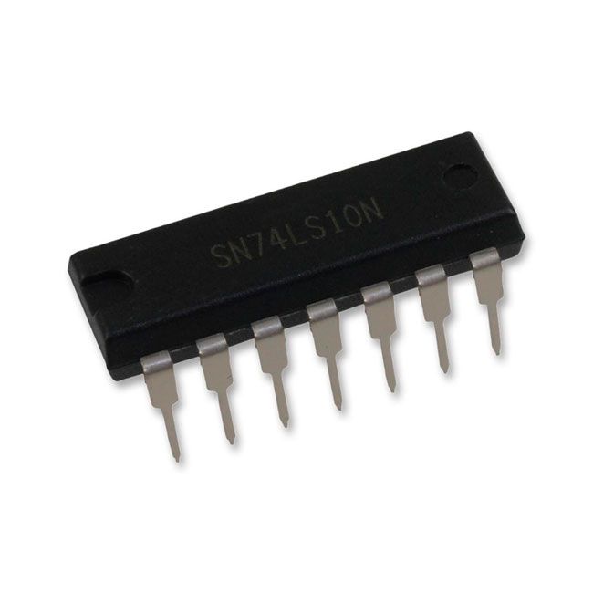 Sn74ls10 Circuito Integrado 74LS10 - Porta NAND | Baú da Eletrônica - Baú da ...