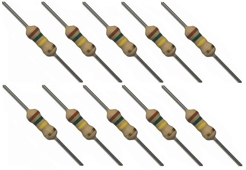 Resistor 150K 1/4W 5% (1.000 Peças) - Larsen Brasil