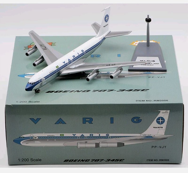 Inflight200 Varig Boeing 707-300 - Pedro Miniaturas