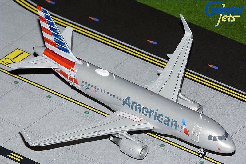 Gemini Jets 1:200 American Airlines Airbus A319 - Pedro Miniaturas