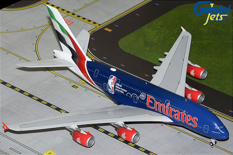 Gemini Jets: 1/200 Emirates A380