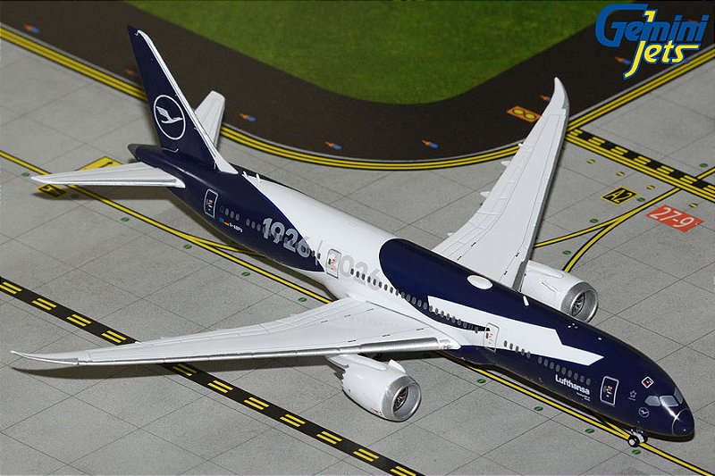 Gemini Jets: 1/400 Lufthansa Boeing 787-9 