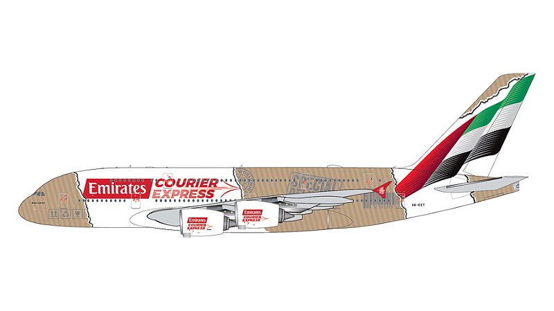 GeminiJets 1/400 Emirates A380-800 A6-EET - Pedro Miniaturas